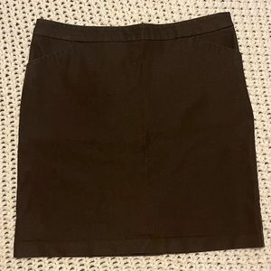 New York & Company Brown stretch skirt